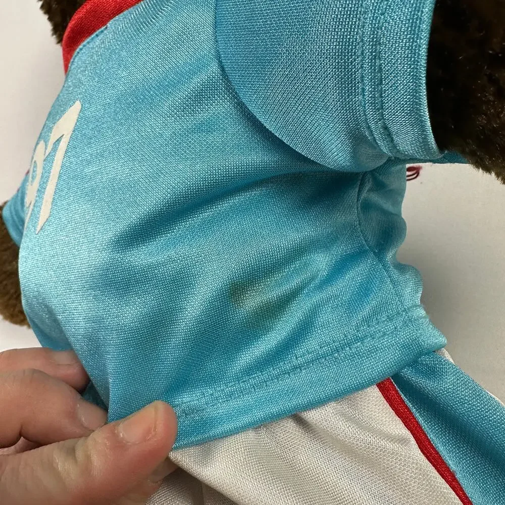 Build-A-Bear Y2K 2009 Soccer Athlete Teddy Bear Stuffed Animal